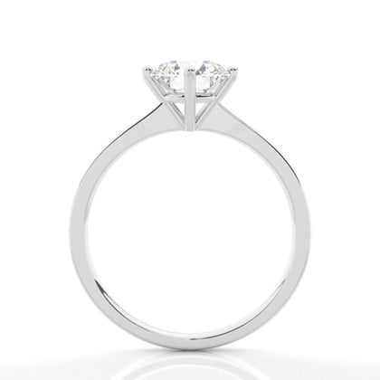 Round Diamond Engagement Ring – alternate view