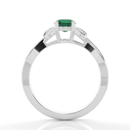 Prong Setting Round Solitaire Ring – alternate view
