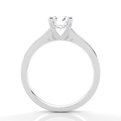 Round Diamond Engagement Ring – alternate view