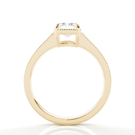 Vintage Solitaire Diamond Engagement Ring – alternate view