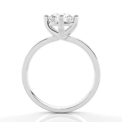 Round Diamond Engagement Ring – alternate view
