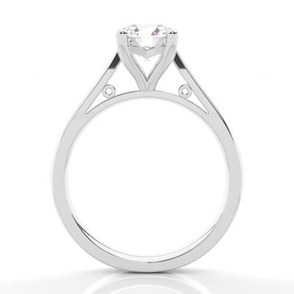 4 Prong Setting Medium Engagement Ring – alternate view