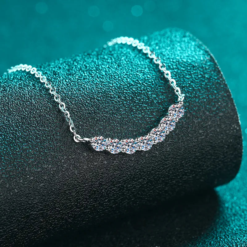 1.4 Carat Moissanite 925 Sterling Silver Necklace – photo 5 – Avaiya Gems