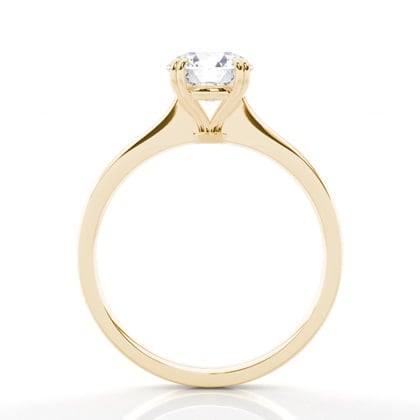 Prong Setting Solitaire Diamond Engagement Ring – alternate view