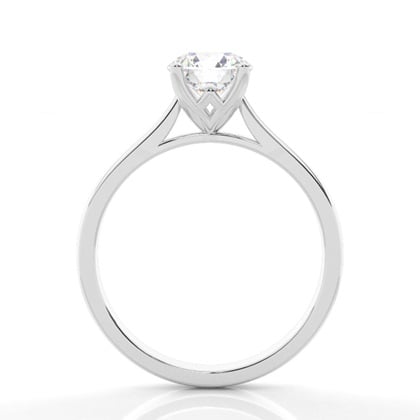 Prong Setting Solitaire Diamond Engagement Ring – alternate view
