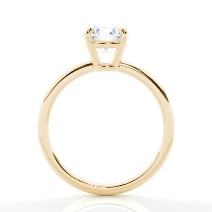 Round Diamond Engagement Ring – alternate view