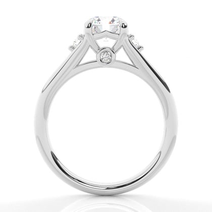 Split Shank Engagement Rings – alternate view