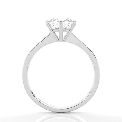 Moissanite Engagement Ring – alternate view