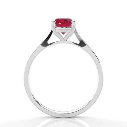 Ruby Engagement Ring – alternate view