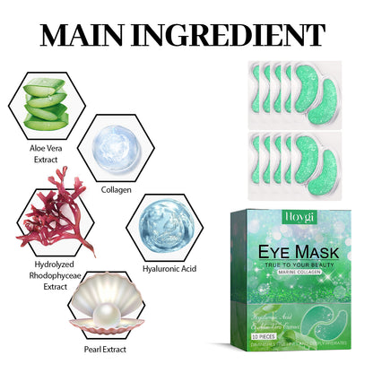 Aloe Vera Eye Gel Patch Reduces Fine Lines Under Eyes, Dark Circles Under Eyes, Firming Eyes, Ant... – photo 5 – Avaiya Gems