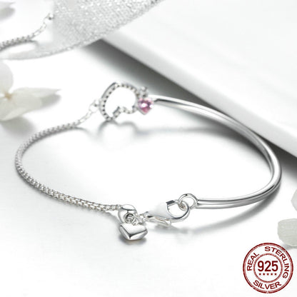 S925 pure silver women's silver bracelet – photo 4 – Avaiya Gems