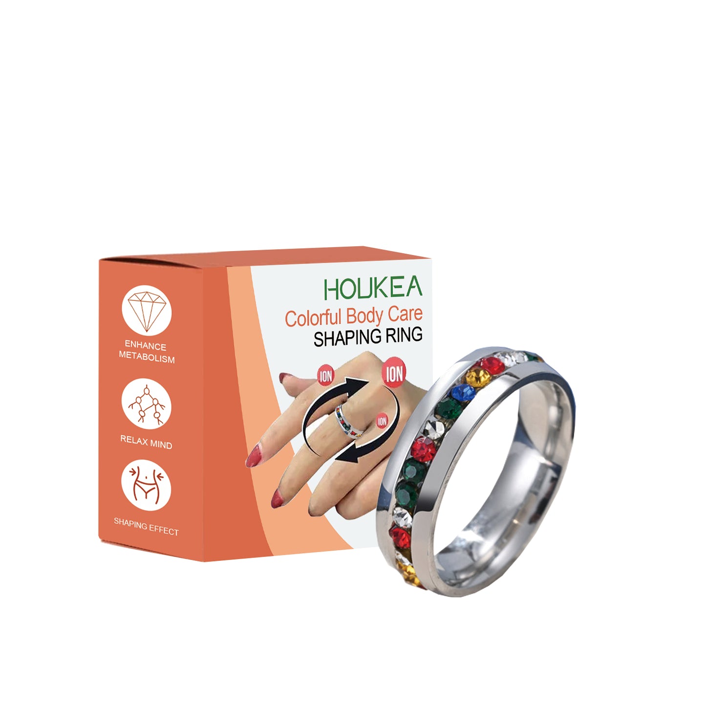 Colored Rings Colored Rings Beautiful Simple Accessories Body Care Daily Fashion Trend Accessories – Avaiya Gems