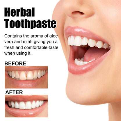 Aloe Whitening Toothpaste Cleans Mouth, Removes Odor, Freshens Breath, Removes Stains, Brighens T... – photo 5 – Avaiya Gems