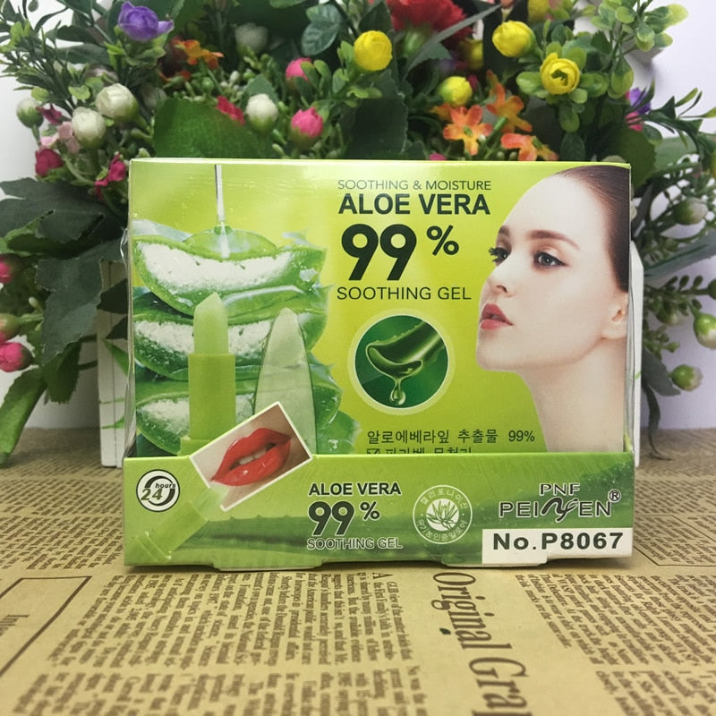 PNF Brand Aloe Vera Natural Moisturizer Lipstick Temperature Changed Color Lipbalm Natural Magic ... – photo 6 – Avaiya Gems