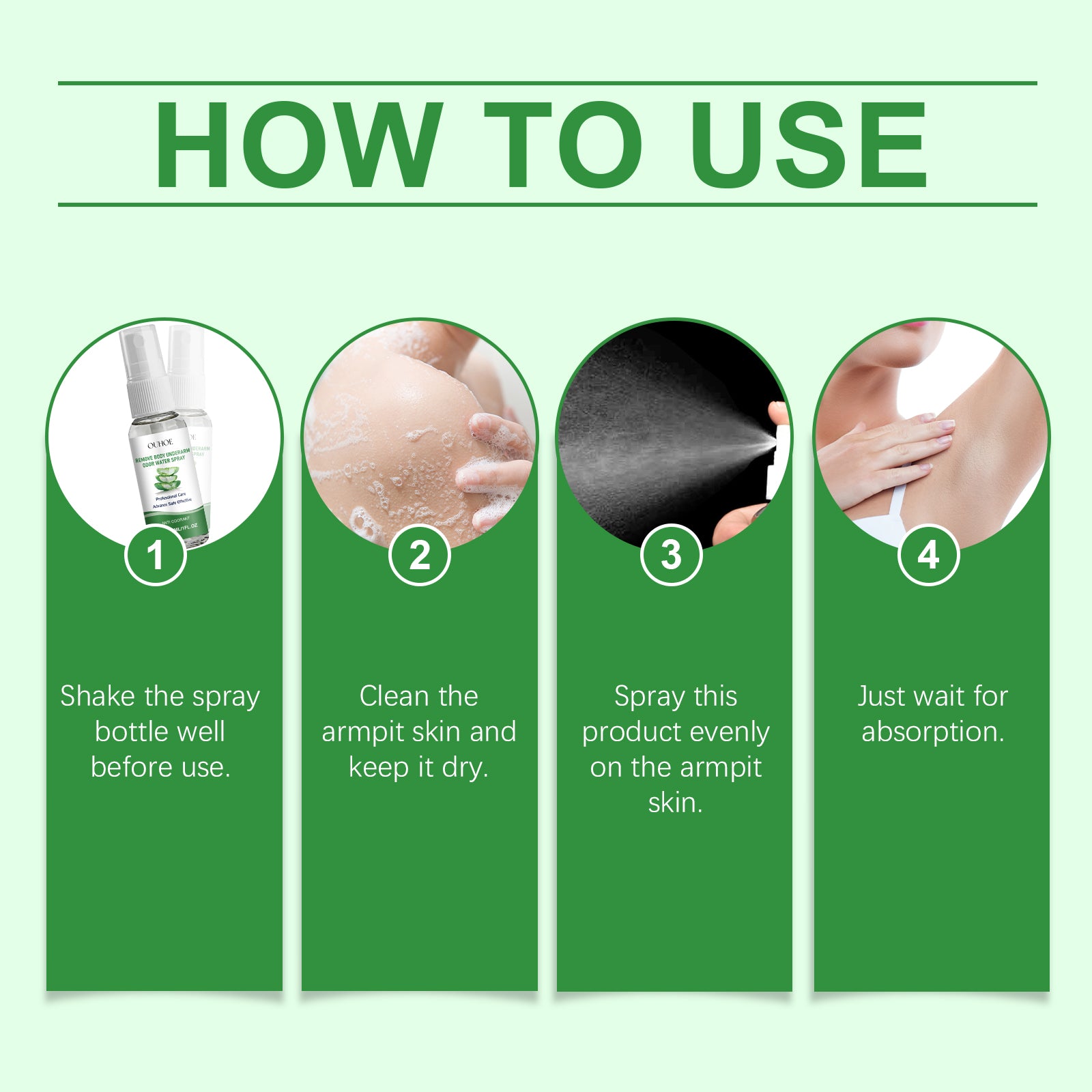 Aloe Vera Underarm Spray Refreshing Spray Hydrates, Leaves Fragrance, Nourishes And Refreshes Und... – photo 6 – Avaiya Gems