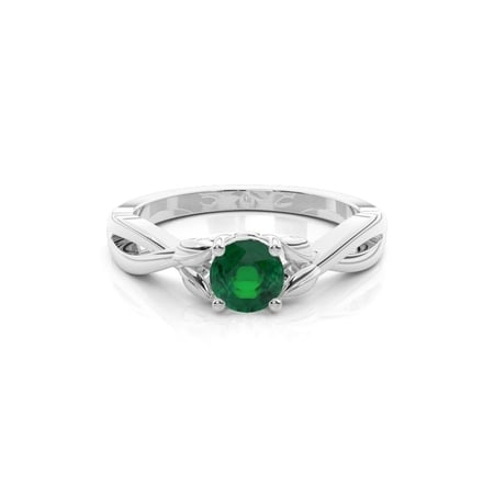 Prong Setting Round Solitaire Ring