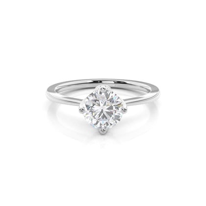 Moissanite Engagement Ring