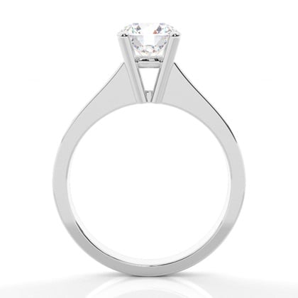 4 Prong Setting Large Engagement Ring – alternate view