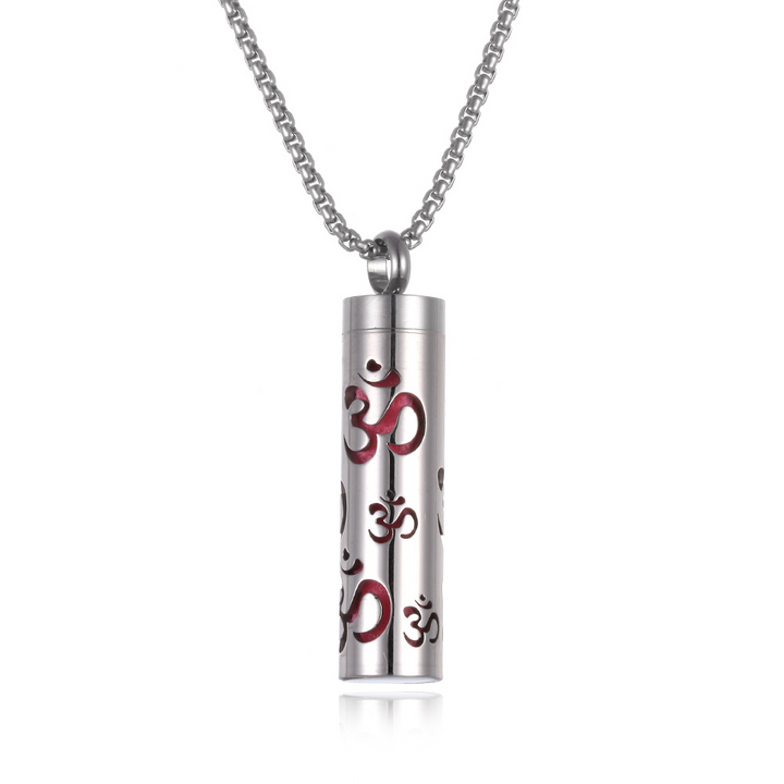 Aromatherapy Scent Keeper Pendant – Wearable Essential Oil Diffuser Necklace