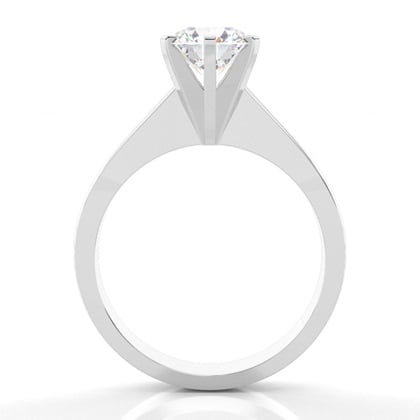 6 Prong Setting Large Engagement Ring – alternate view