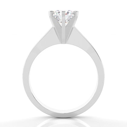 6 Prong Setting Medium Engagement Ring – alternate view