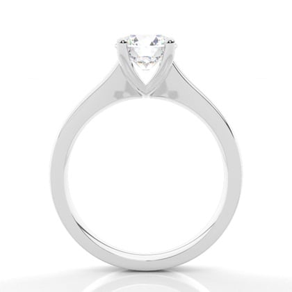 4 Prong Setting Large Engagement Ring – alternate view