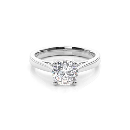 4 Prong Setting Medium Engagement Ring