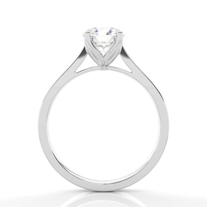 Prong Setting Solitaire Diamond Engagement Ring – alternate view