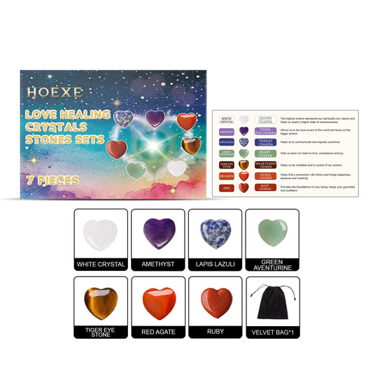 Love Crystal Healing Stone Set – Avaiya Gems