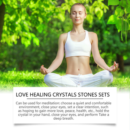 Love Crystal Healing Stone Set – photo 3 – Avaiya Gems