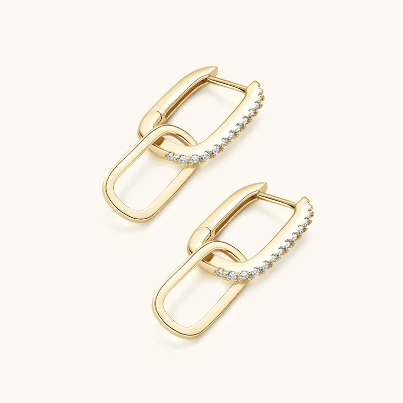 925 Sterling Silver Moissanite Earrings – photo 3 – Avaiya Gems