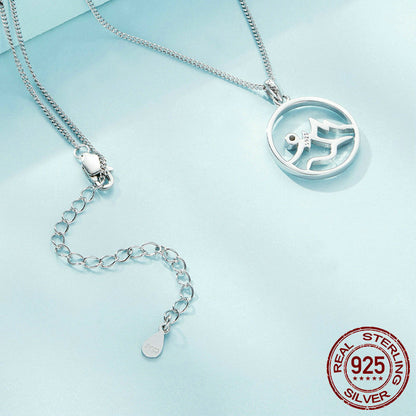 Dashan necklace s925 pure silver jewelry – photo 2 – Avaiya Gems