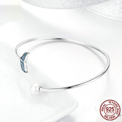 Mermaid Tears s925 sterling silver bracelet – photo 3 – Avaiya Gems