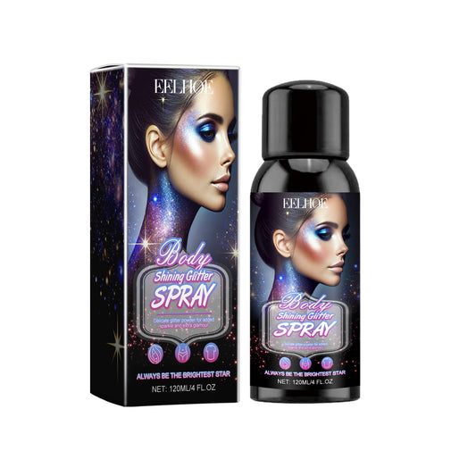 Brightening Glitter Spray, Glitter Highlight Spray Natural Stereo Long-Lasting Brightening Glitter – Avaiya Gems
