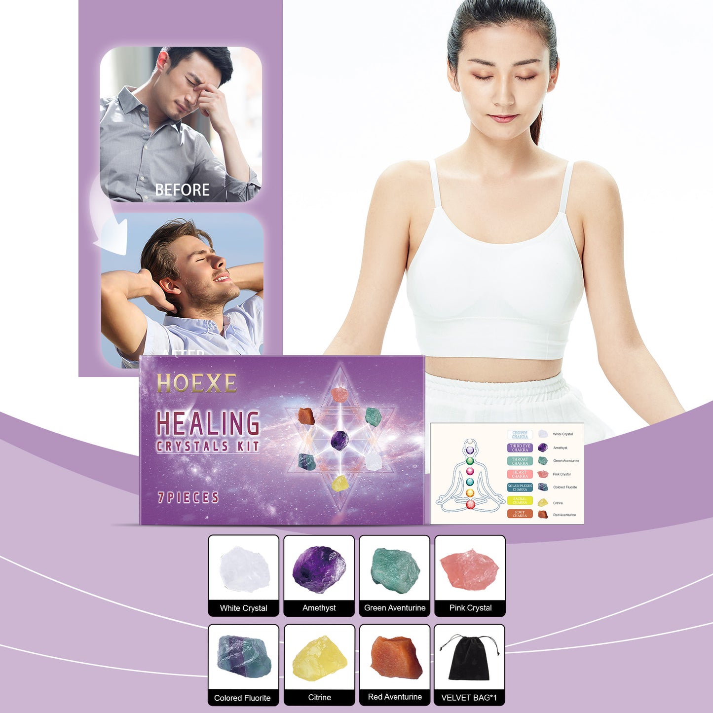 Crystal set, Crystal Mausoleum fluorite kit Bedroom home living room interior decoration crystal ... – photo 2 – Avaiya Gems