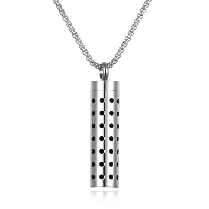 Aromatherapy Scent Keeper Pendant – Wearable Essential Oil Diffuser Necklace