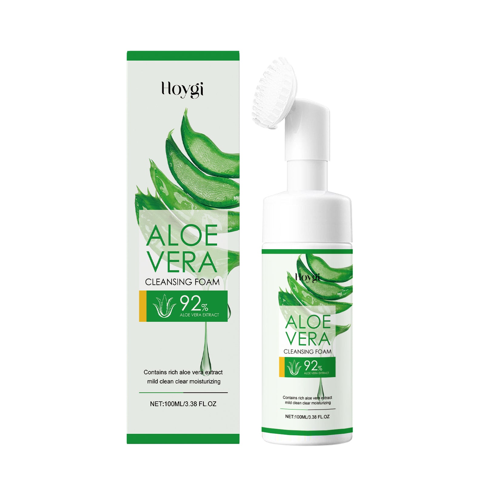 Aloe Vera Cleansing Foam Face Gently Cleanses Skin And Pores, Hydrates And Controls Oil, Moisturi... – Avaiya Gems