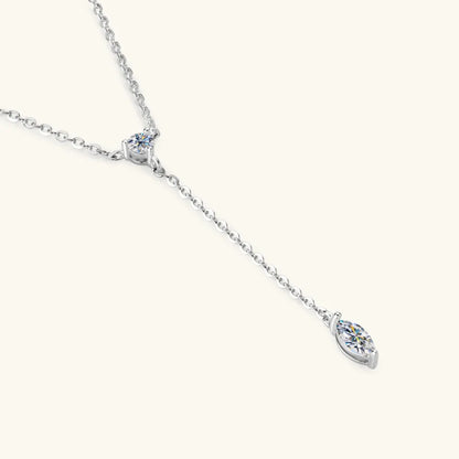 Moissanite 925 Sterling Silver Necklace – photo 2 – Avaiya Gems