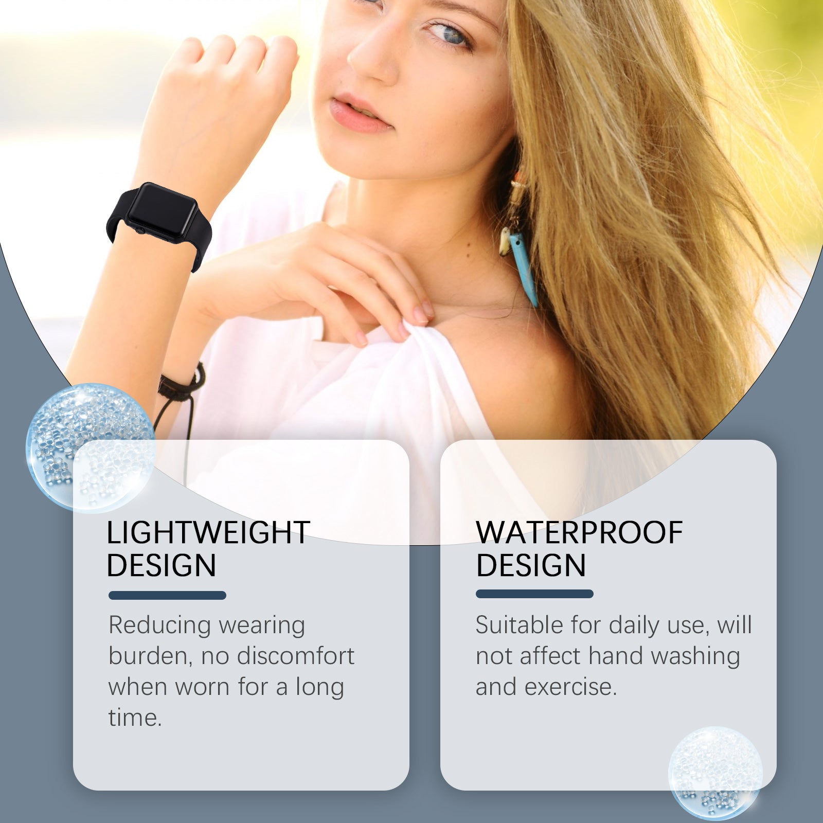 Houkea Body Care Watch Daily Lightweight Care Bracelet Unisex Fashion Personality Silicone Watch – photo 4 – Avaiya Gems