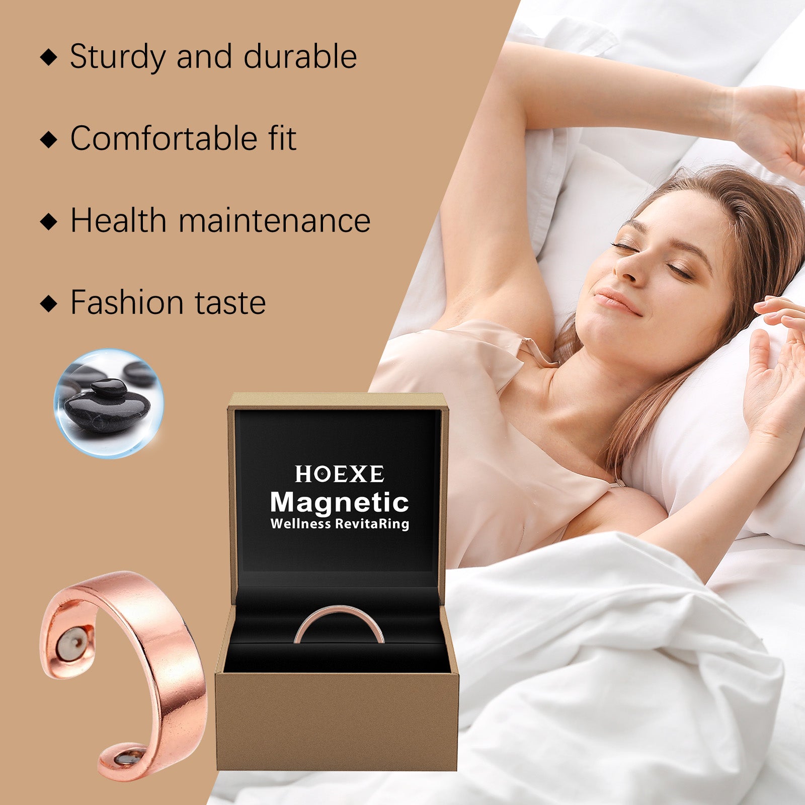 Hoexe Body Care Ring Soothing Improves Body Comfort Gentle Care Daily Portable Ring – photo 4 – Avaiya Gems