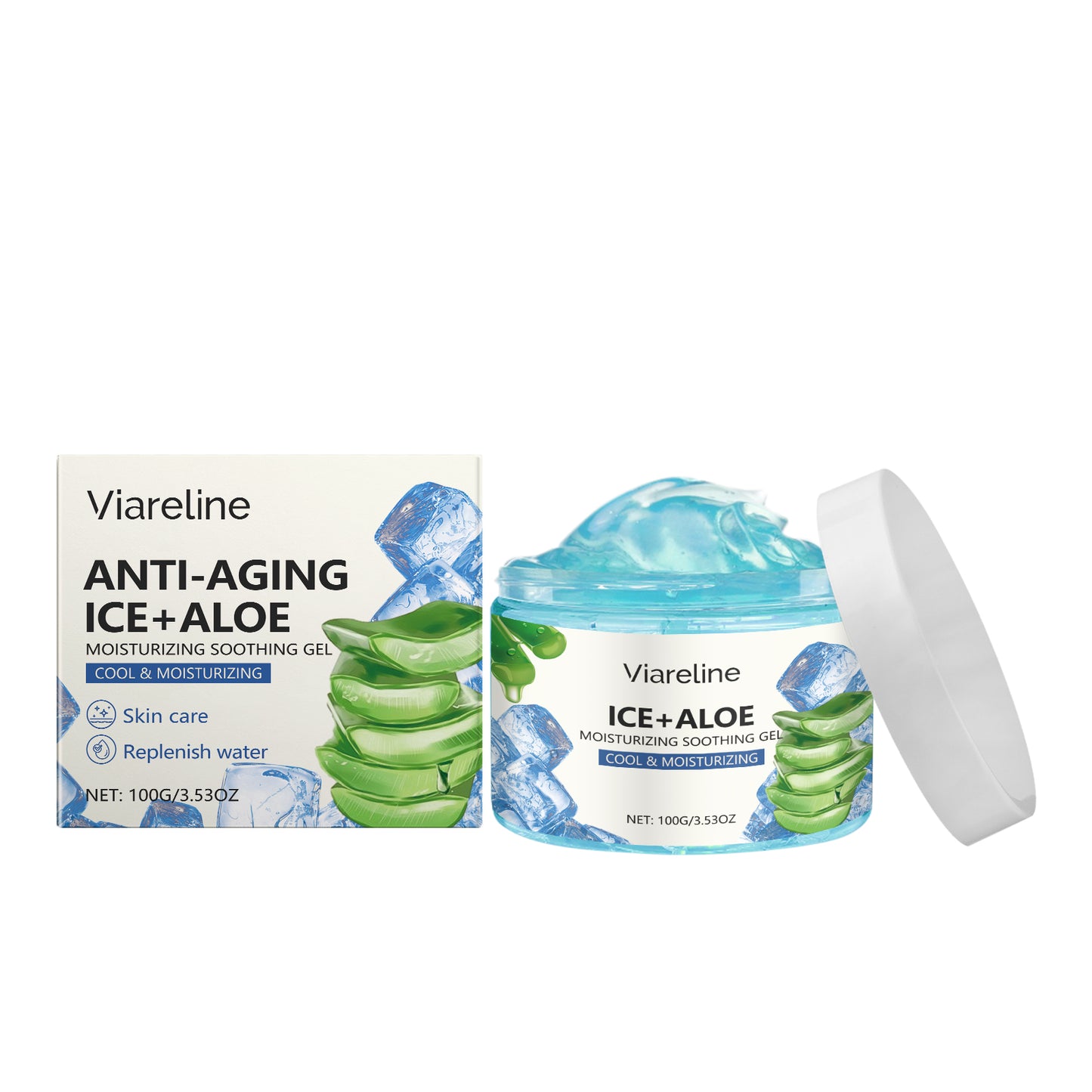 Aloe Vera Moisturizing Gel Moisturizing Face Essence Repair After Sun Facial Care – Avaiya Gems