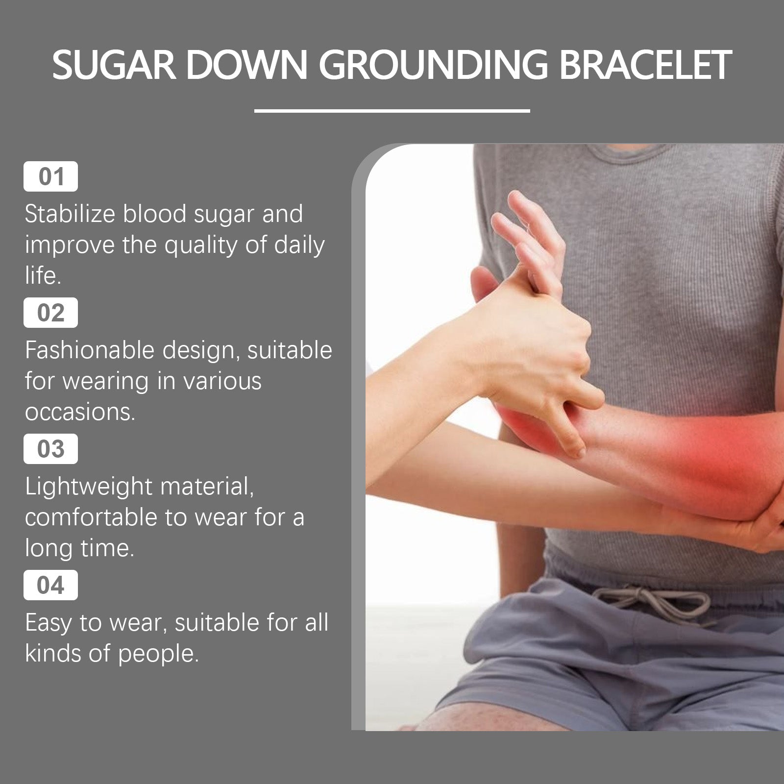 EOHOE Body Care Bracelet, Gentle Care Nourishes Body And Relieves Discomfort Daily Convenient Car... – photo 3 – Avaiya Gems