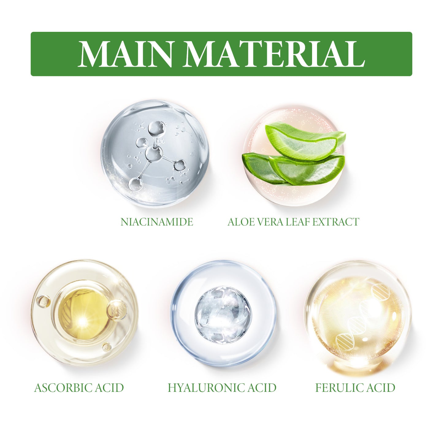 Aloe Vera Serum, Repair Dry Skin Moisturizes And Hydrates To Lighten Pimples And Seal Delicate Po... – photo 4 – Avaiya Gems