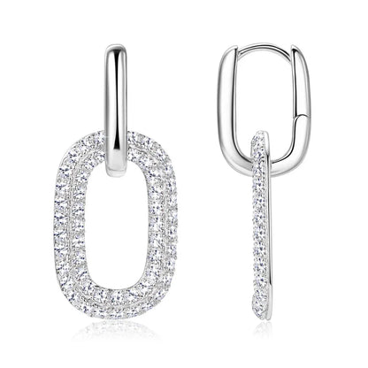 2.16 Carat Moissanite 925 Sterling Silver Earrings – photo 3 – Avaiya Gems