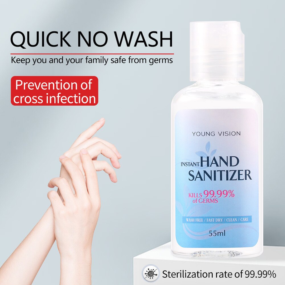 55ml Anti Virus Alcohol Hand Sanitizer Anti Bacteria Moisturizing Aloe Vera Hand Wash Disinfectan... – photo 4 – Avaiya Gems