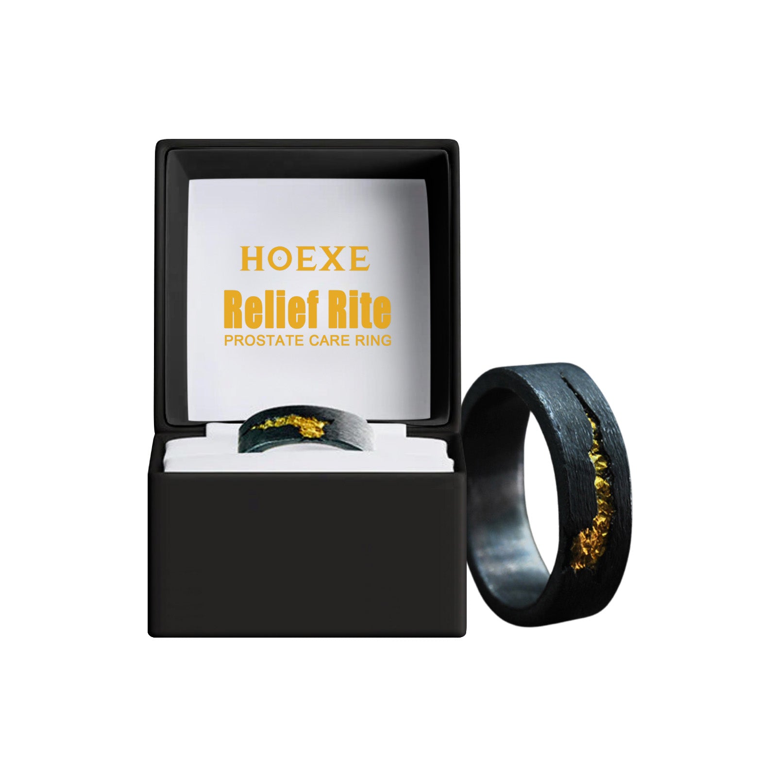 Hoexe Light Luxury Flow-Fire Ring, Relieve Physical Discomfort, Enhance Vitality Care For Men's H... – Avaiya Gems
