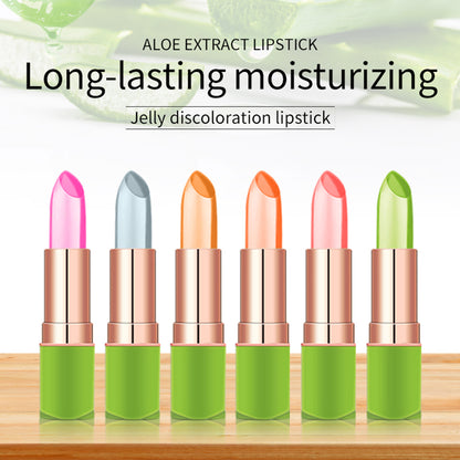 VIBELY Aloe Vera Moisturizing Moisturizing Warm Color Jelly Lipstick Lip Gloss Lip Care Lip Care ... – photo 4 – Avaiya Gems