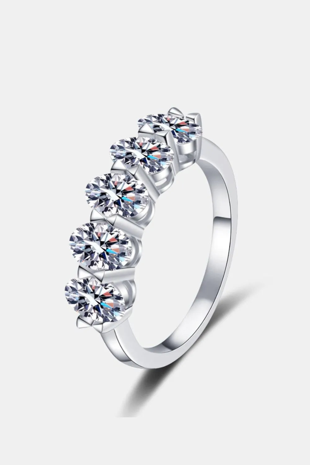 2.5 Carat Moissanite 925 Sterling Silver Ring – Avaiya Gems