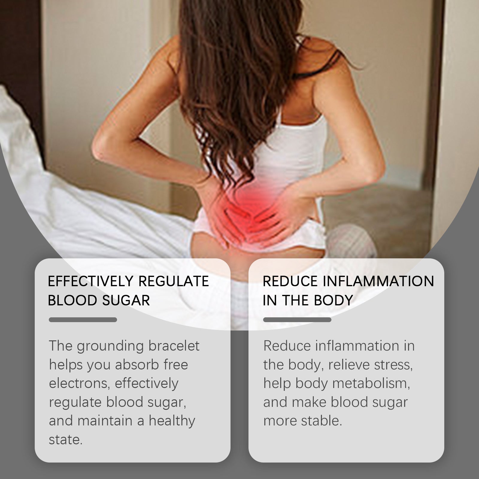 EOHOE Body Care Bracelet, Gentle Care Nourishes Body And Relieves Discomfort Daily Convenient Car... – photo 4 – Avaiya Gems