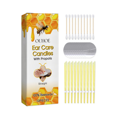 OUHOE Ear Candle Set For Soothing And Gentle Ear Cleansing Nourishing Care Honey Beeswax Ear Cand... – Avaiya Gems